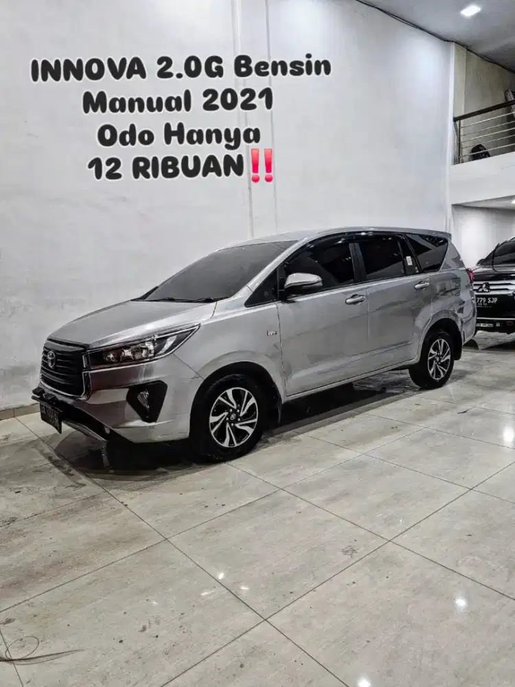 ODO 12RB‼️ INNOVA G Bensin Manual 2021 / 2022 silver toyota reborn