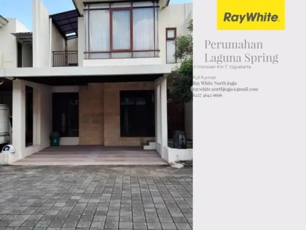 Rumah mewah furnish laguna spring jl wonosari yogyakarta