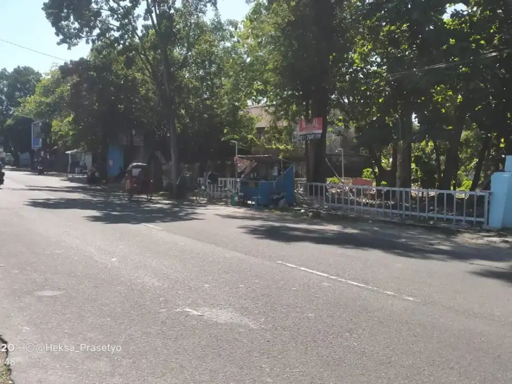 Tanah Pekarangan di Jl Dr. Wahidin Sudiro husodo Solo