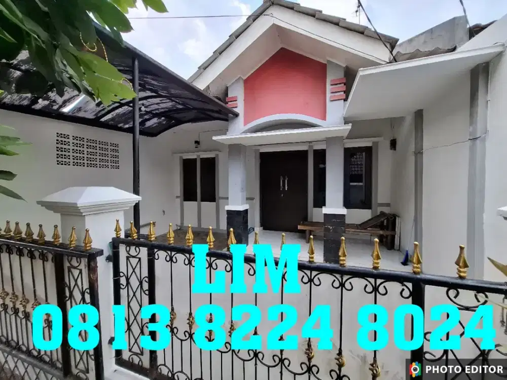 DIJUAL CEPAT RUMAH MURAH LT 72 PERUM VILA NUSA INDAH 3 CIBUBUR BOGOR