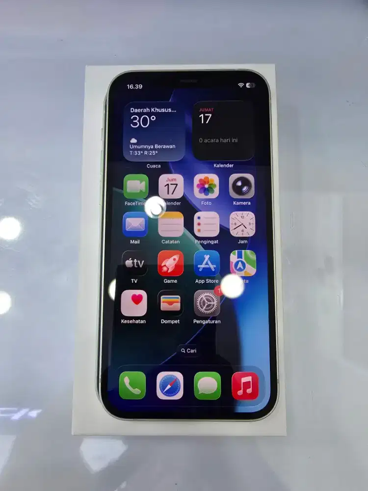 Iphone 12 128Gb Green Ex Garansi resmi Ibox