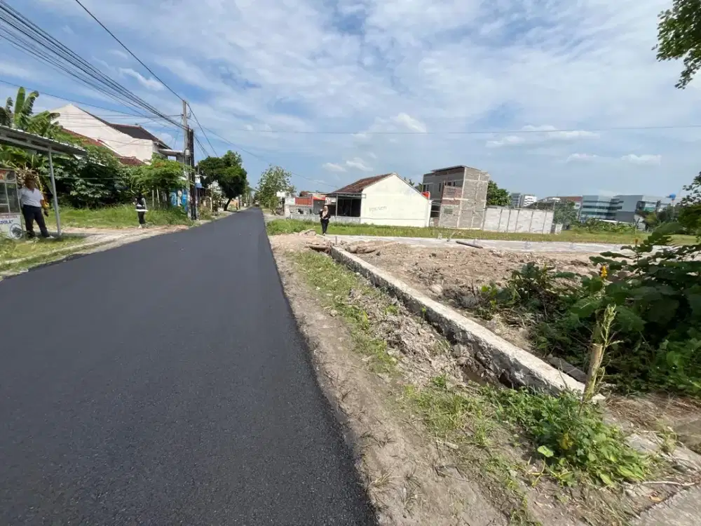 Tanah Dijual di Jogja: Tepi Aspal Banyuraden, Barat Malioboro