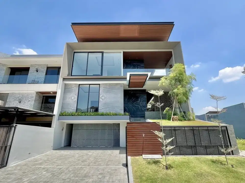 NEW HOUSE MEWAH KONSEP VILLA DI AREA GOLF CITRALAND