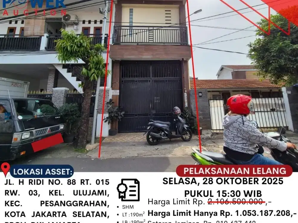 DIJUAL TANAH DAN BANGUNAN MELALUI LELANG EKSEKUSI HT