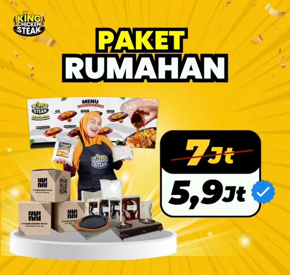 Take Over Franchise/Kemitraan King Chicken Steak & Rainbow Drink Fizz