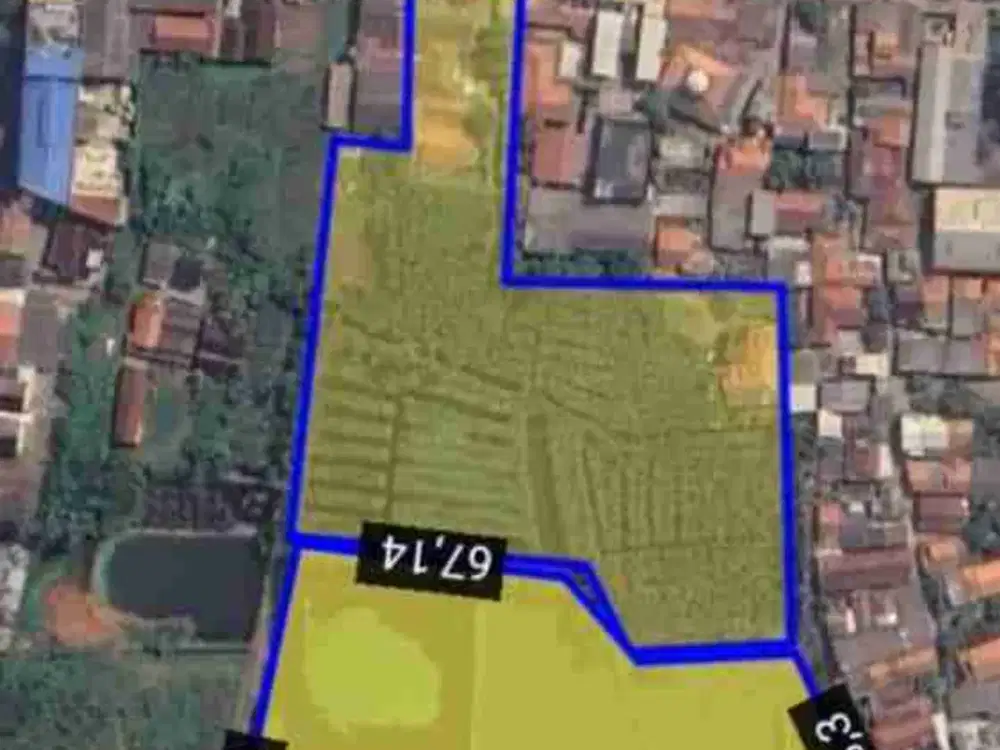 Dijual Lahan 2,5 Ha di Jalan Raya Salembaran Kosambi Tangerang.