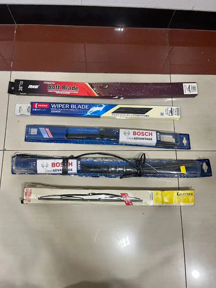 Borongan wiper mobil ukuran 18 inch