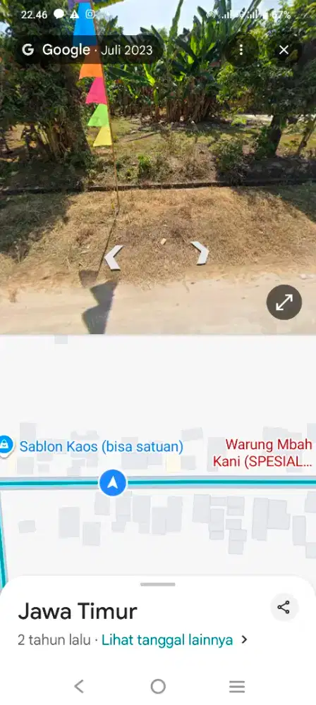 TANAH DI JUAL DI DESA PACINAN - BALEREJO - MADIUN - JAWA TIMUR