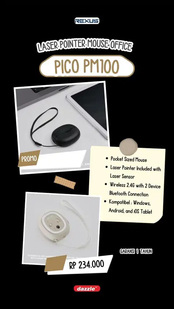 Pointer Rexus pico PM-100