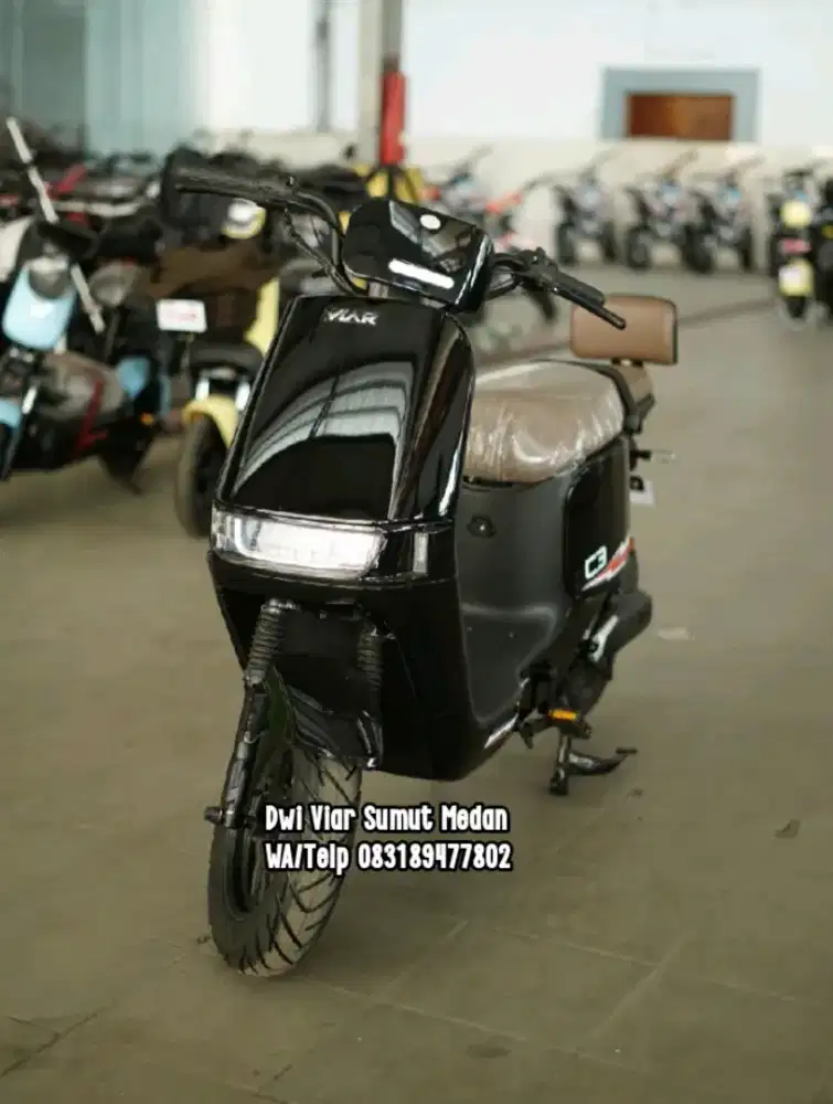 Promo Sepeda Listrik Viar C3x jarak tempuh 75km, bergaransi free helm