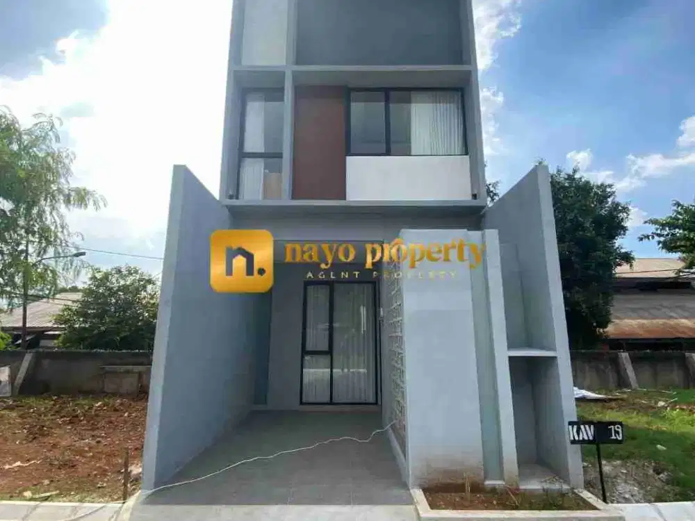 Rumah Baru Minimalis Dalam Cluster Strategis di Rawamangun Jakarta Timur