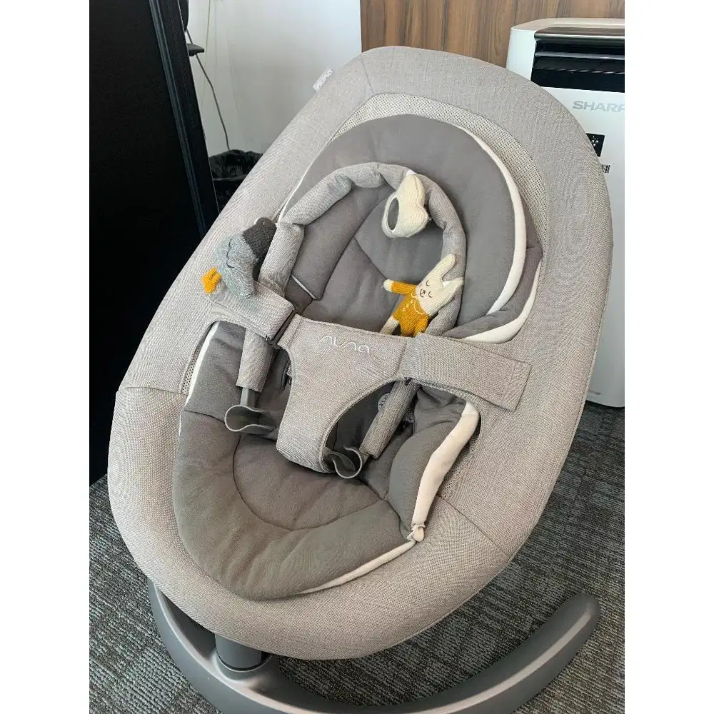 Preloved second bouncer nuna leaf grow