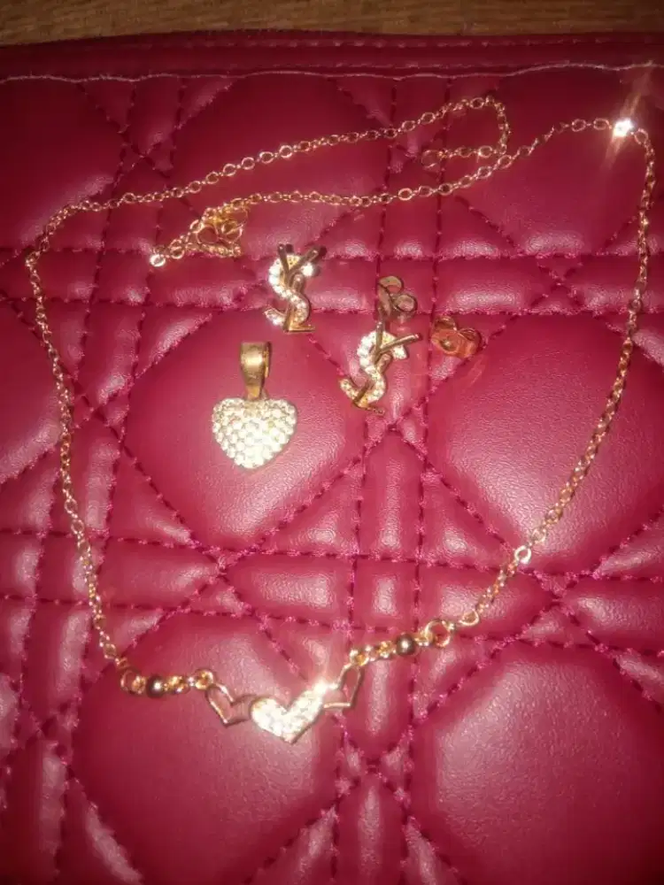 Perhiasan mewah murah 1 set