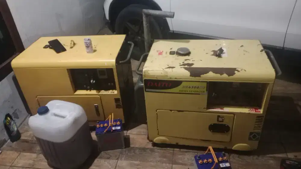 Terima genset rusak AC rusak komputer rusak