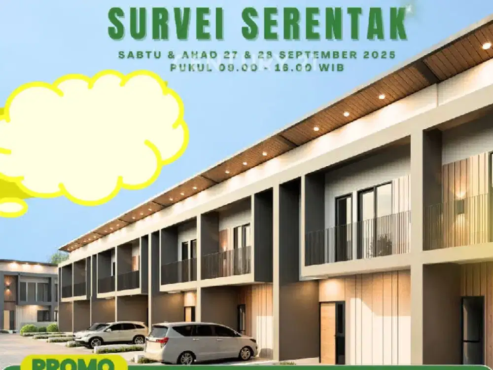Townhouse Islami 5 Menitan Ke Summarecon Bekasi.