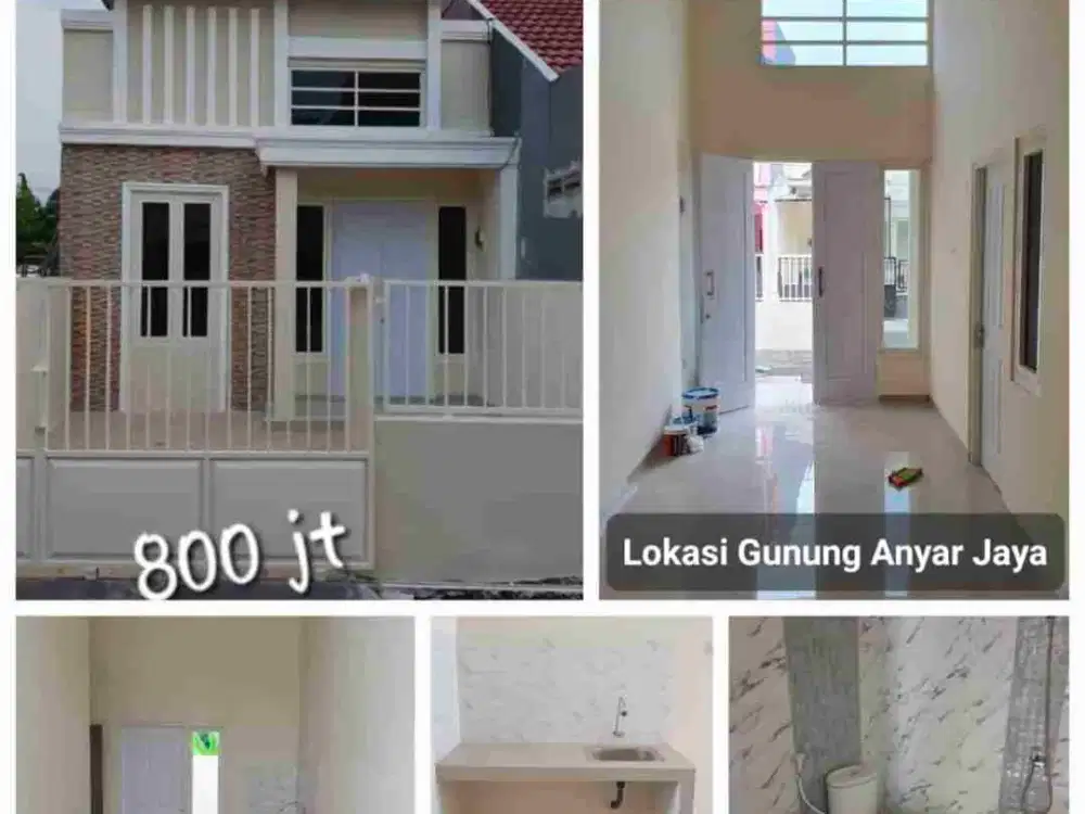 Rumah Murah Di Gununganyar 3Kamar Tidur SHM