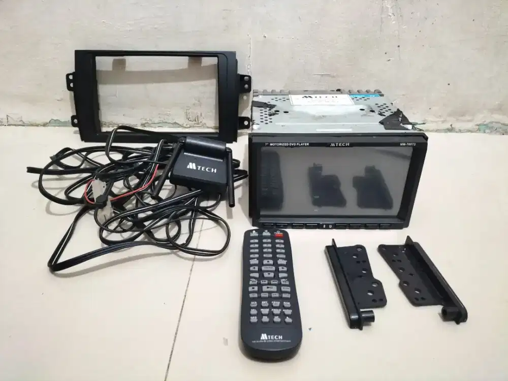 Di Jual Head Unit Mtech MM-788T2 7 Inch Double Din Original