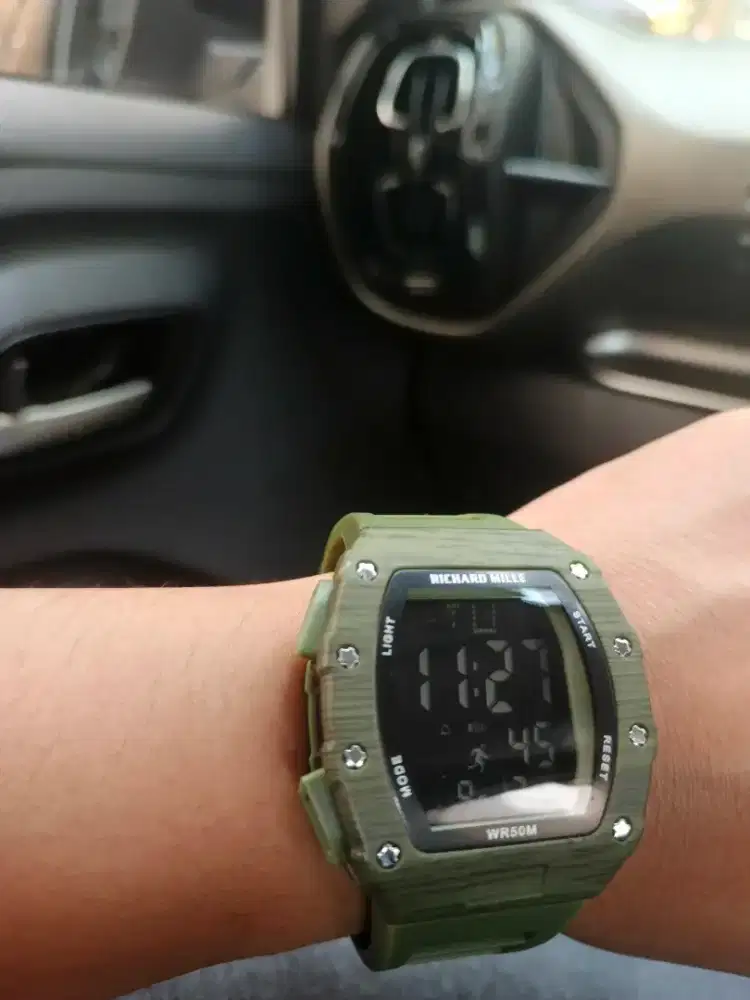 Jam digital richardmille jual cepet 200rb aja Lok soreang parken mulus