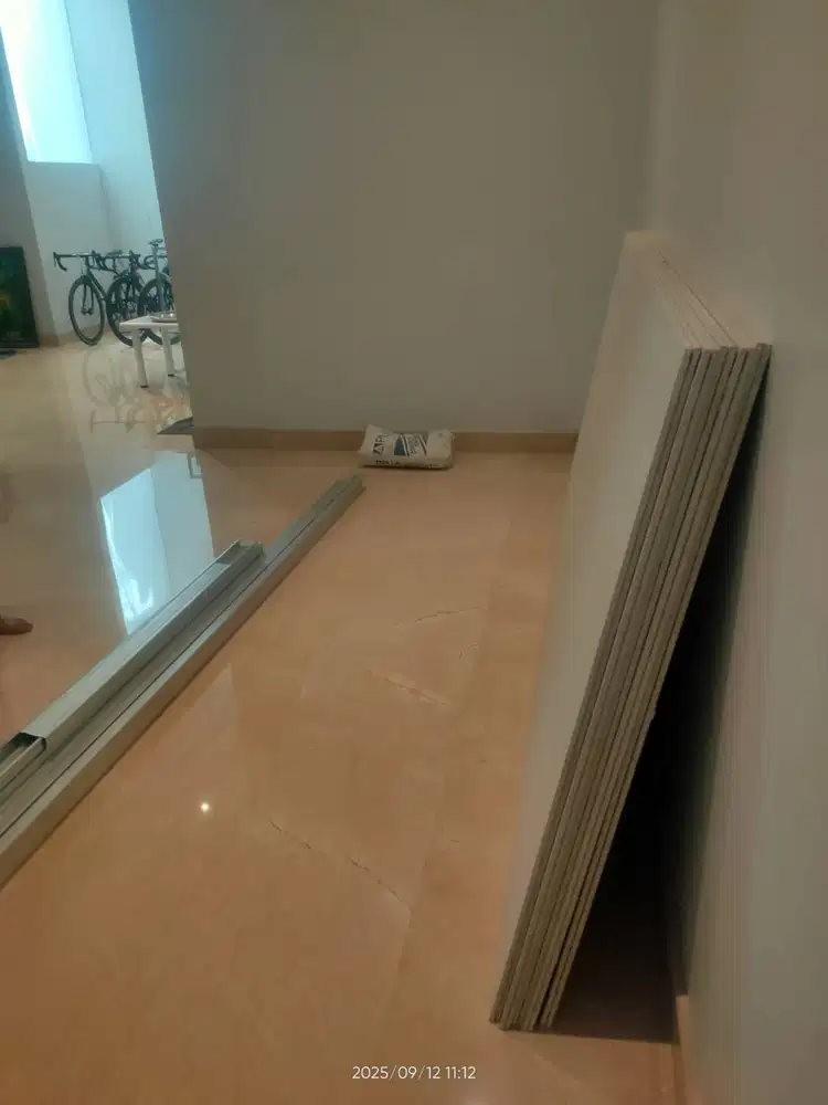Peralatan bangunan siap pasang plafon gypsum dan partisi gypsum murah