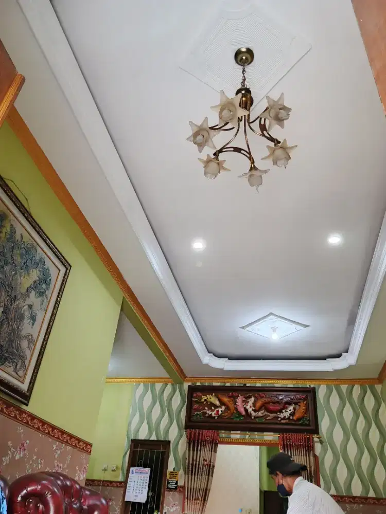 Plafon, partisi gypsum, grc,pvc dan atap bajaringan