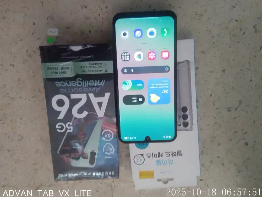 Jual samsung A26 5G 8/256 black