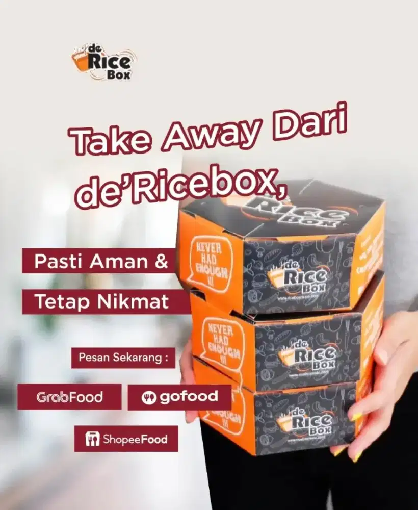 Di butuhkan delivery/ kurir pengantara makanan