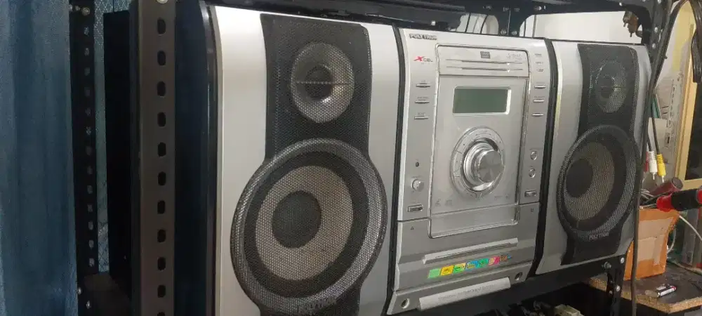 Jual Radio Tape compo Polytron Xcell Hifi, normal semua
