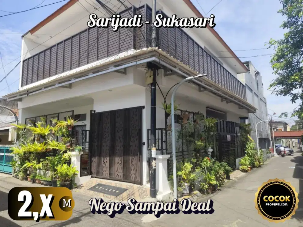 JUAL RUMAH MODERN BAGUS DI SARIJADI, SUKASARI DEKAT KE KAMPUS PASTEUR