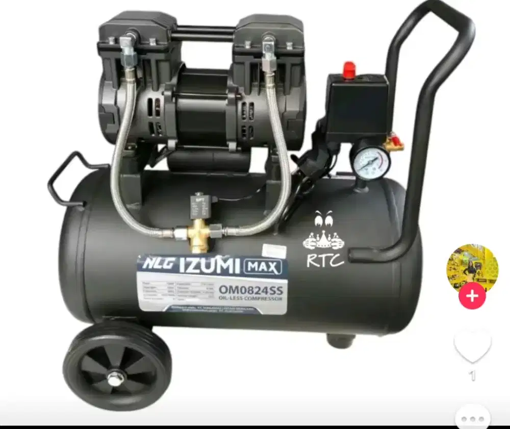 Kompresor izumi om 0824ss fre ongkir