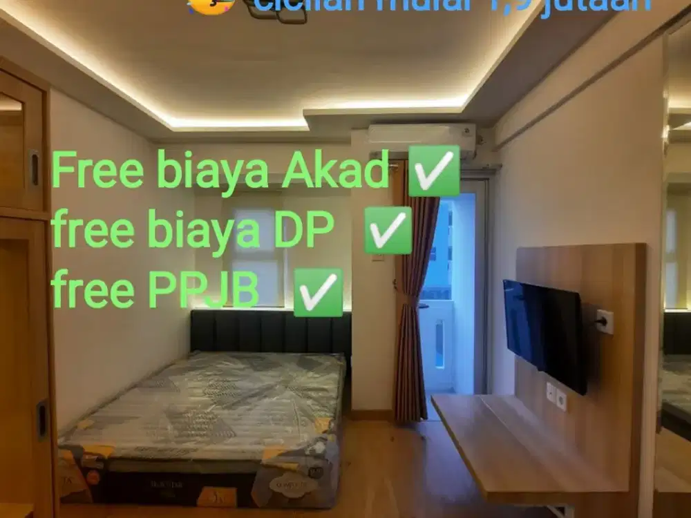 Beli Apartemen di BSD SERPONG dapat MOTOR