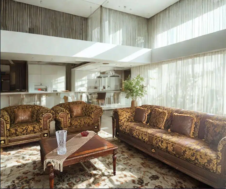 1 set Sofa dan meja Da Vinci