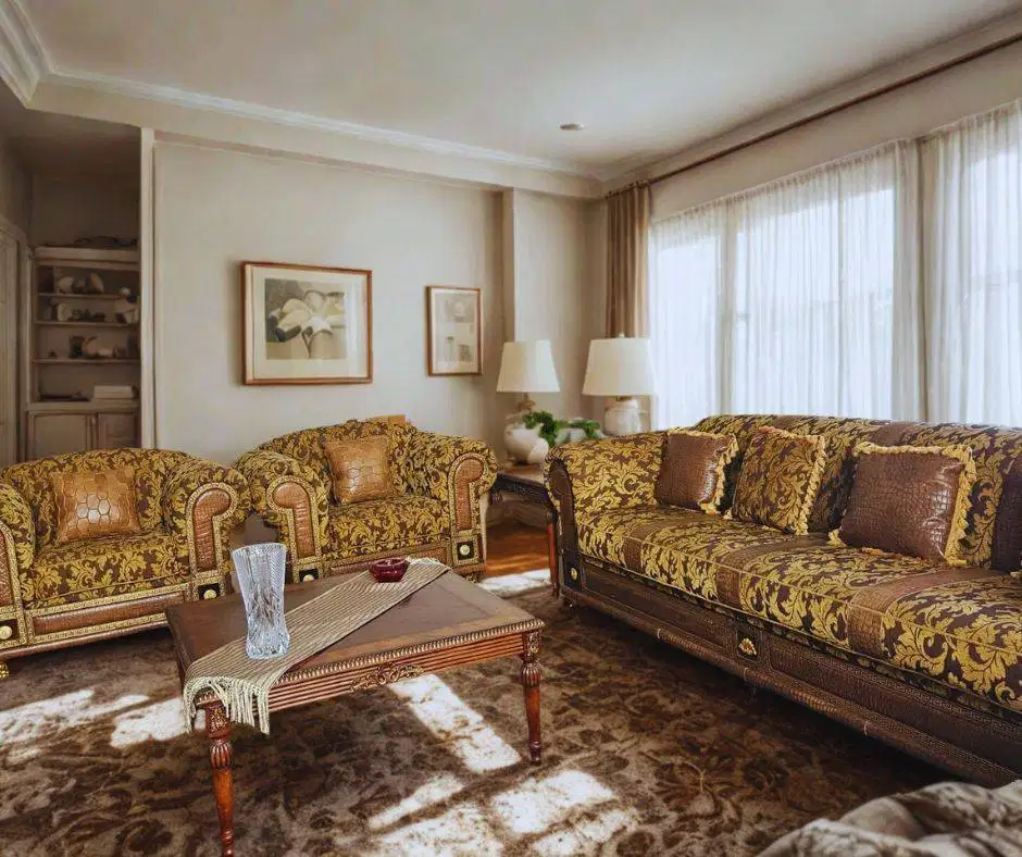 1 set Sofa dan meja Da Vinci