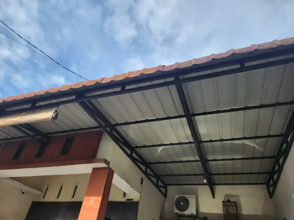 Kanopi 3x5 mtr + 3x1 mtr