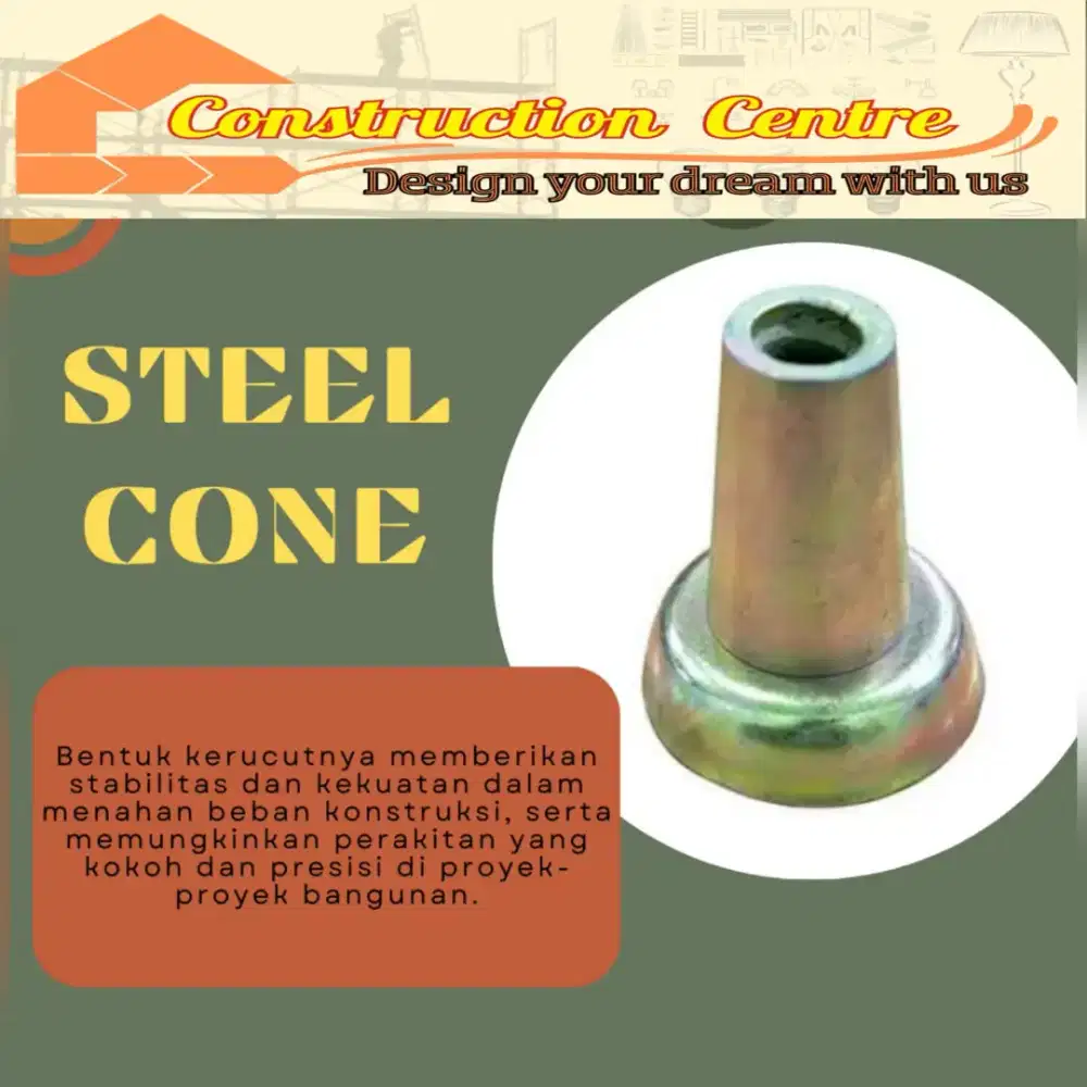 cone steel pipa galvanis