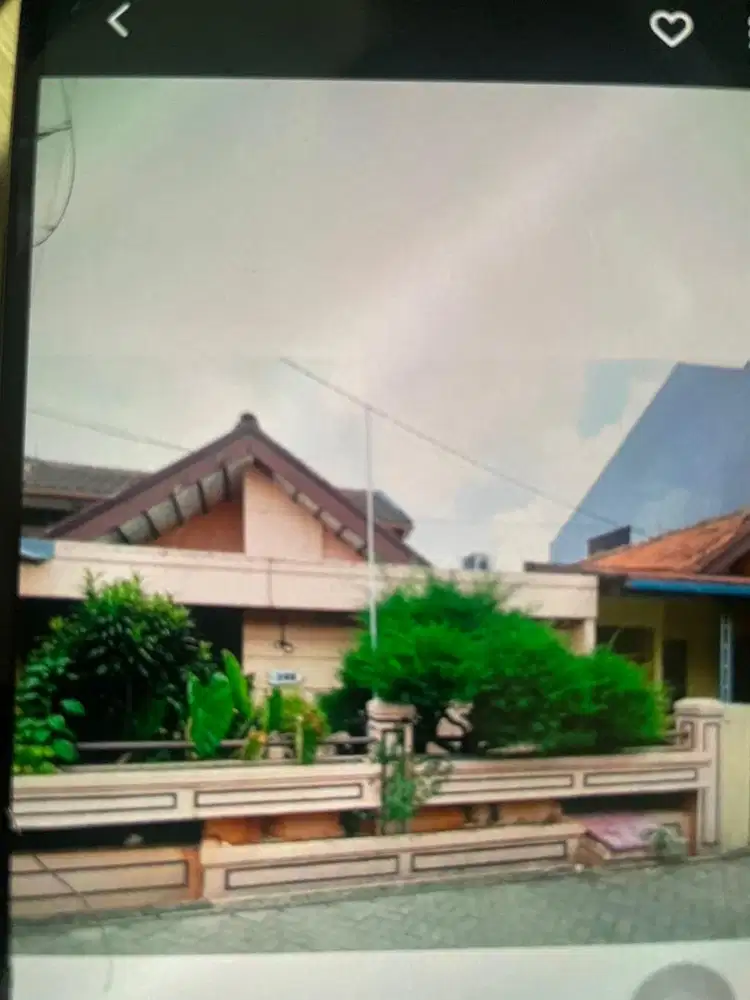 Rumah dijual nego yah