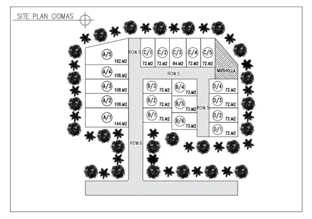 Dijual tanah luas harga murah banyak bonus di Ciomas Bogor