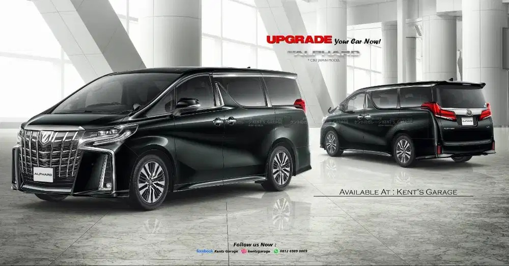 Upgrade/Facelift Toyota Alphard & Vellfire Atpm Upgrade To CBU