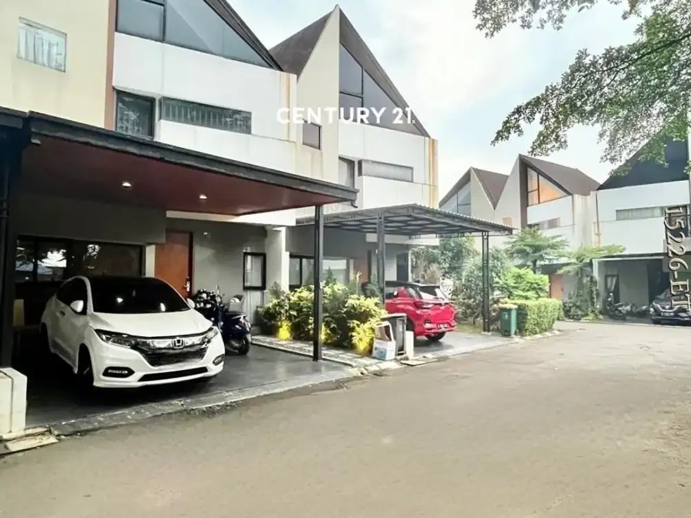 Dijual Rumah Design Arsitek Atelier Riri Siap Huni Furnished
