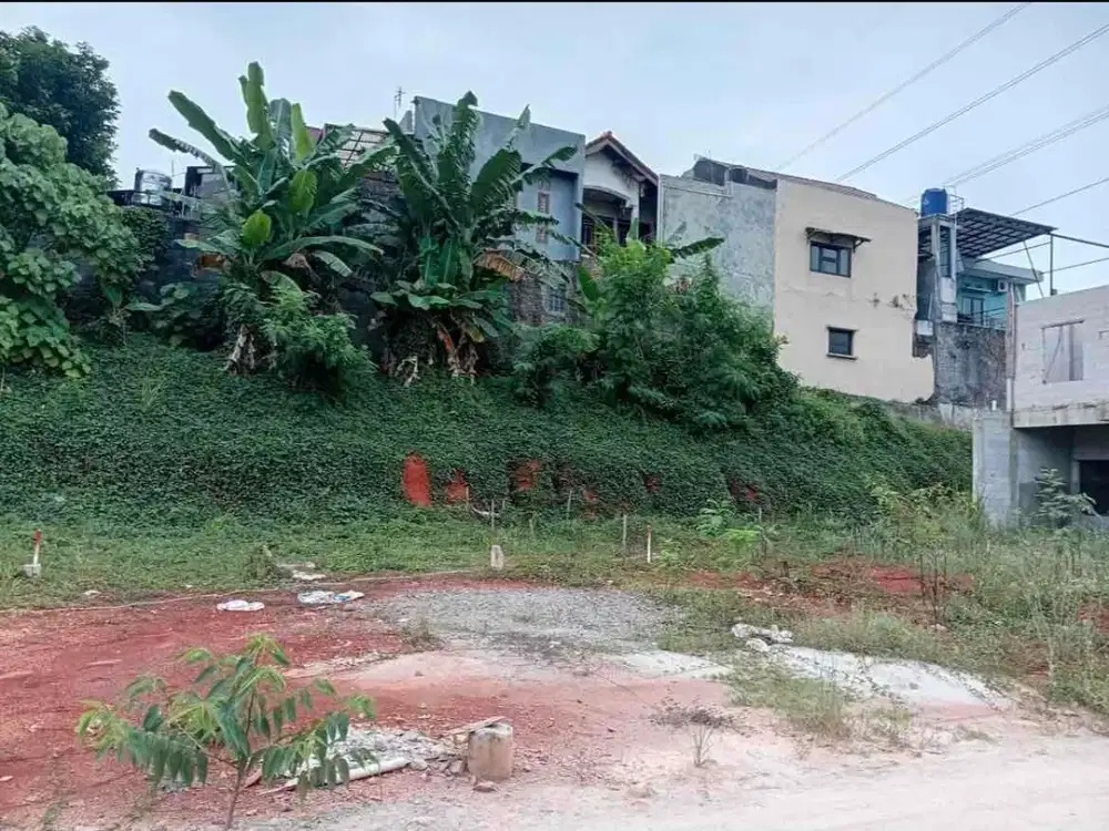 Dijual tanah lokasi strategis dalam perumahan dekat LRT Harjamukti siap bangun