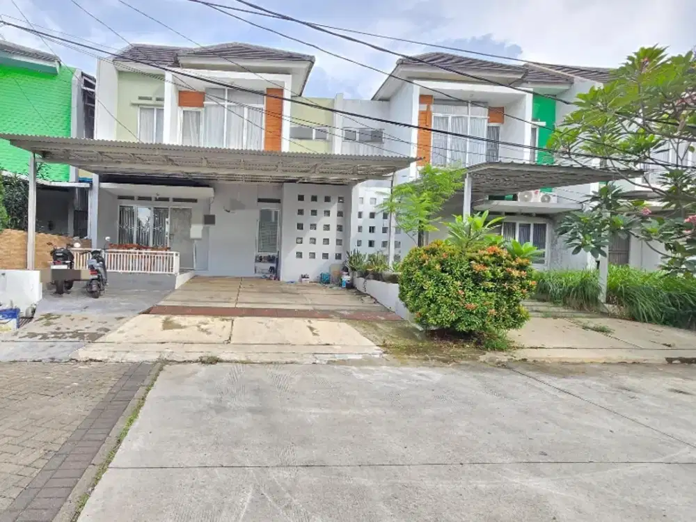 Dijual rumah cantik hadap taman di Talaga Bestari  tangerang