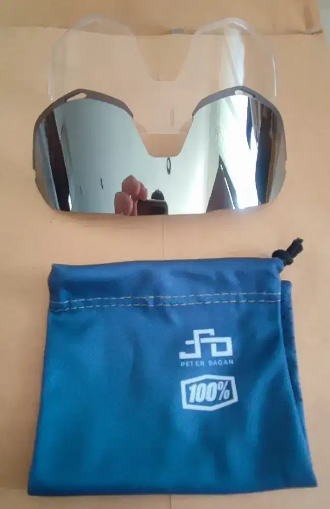 Lensa Kacamata Bersepeda Lari merk PETER SAGAN 100% (USED LIKE NEW)
