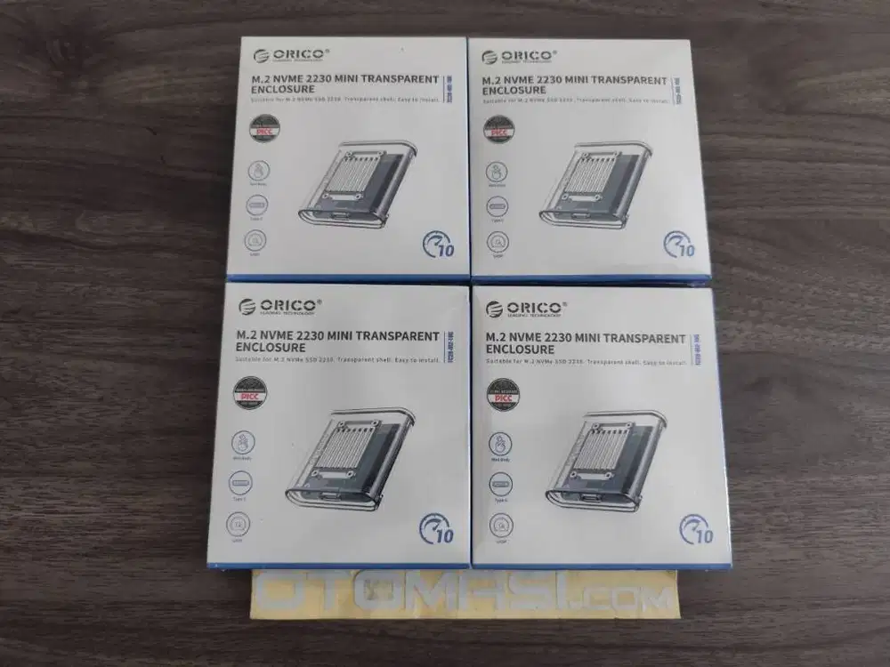 M.2. Orico NVME 2230 mini transparent Enclosure