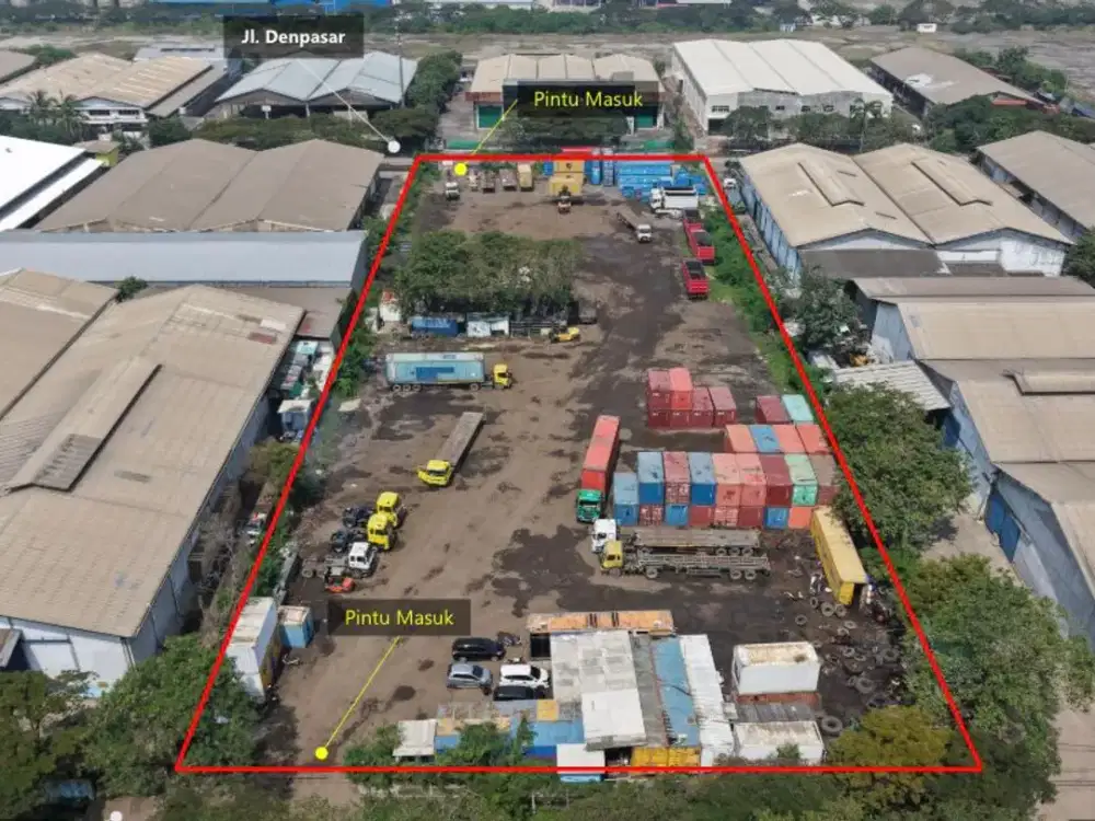 DIJUAL Lahan Industri Berikat dalam Kawasan di Marunda Jakarta Utara