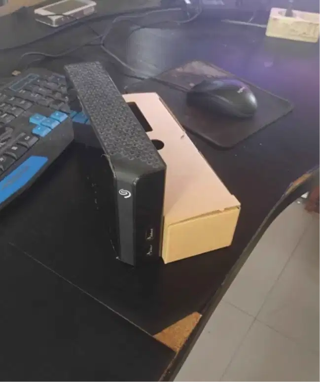 Harddisk external Seagate backup plus hub 4 tb garansi off