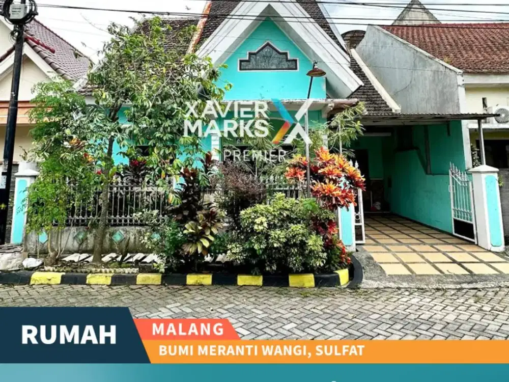 Dijual Rumah Murah Lingkungan Aman di Bumi Meranti Wangi Malang