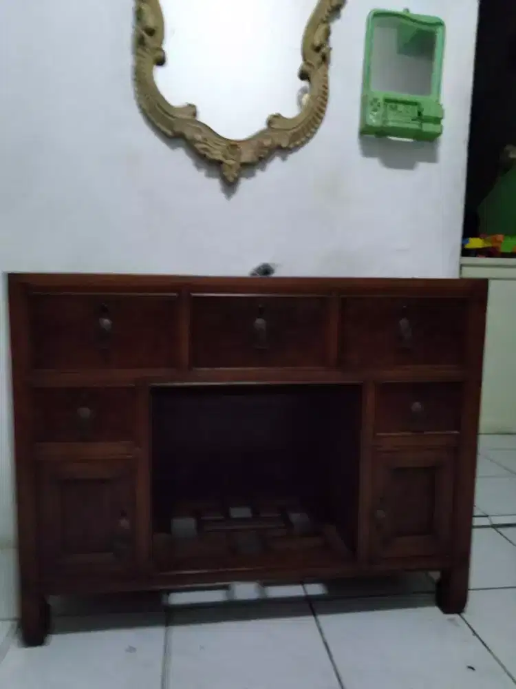 jual meja laci cina kuno dan antik