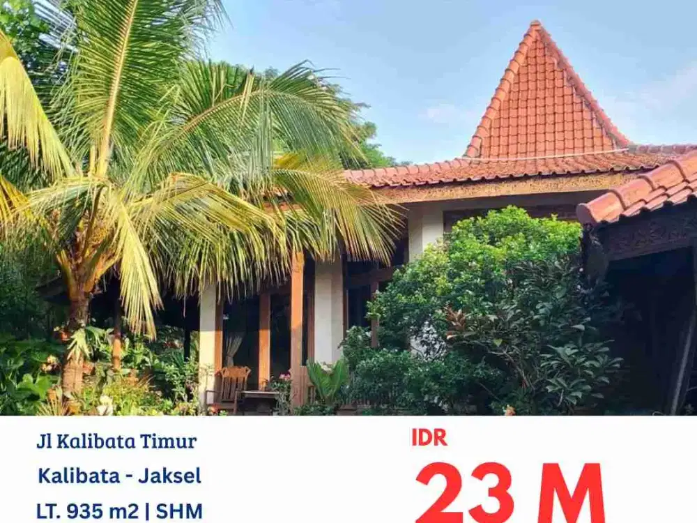 NVTDS0175 rumah hook artistik kayu modern di kalibata timur raya jakarta selatan