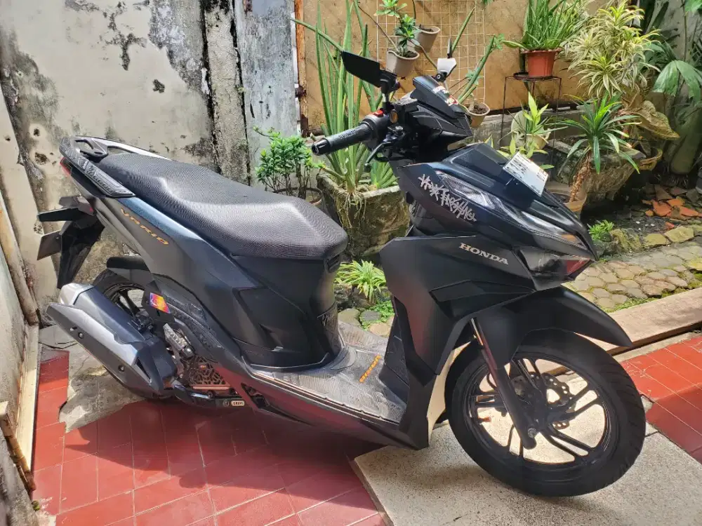 Honda New Vario 125 Hitam 2024 Keyless Full orisinil.
