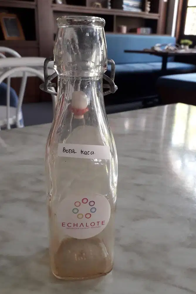 dijual botol kaca jus