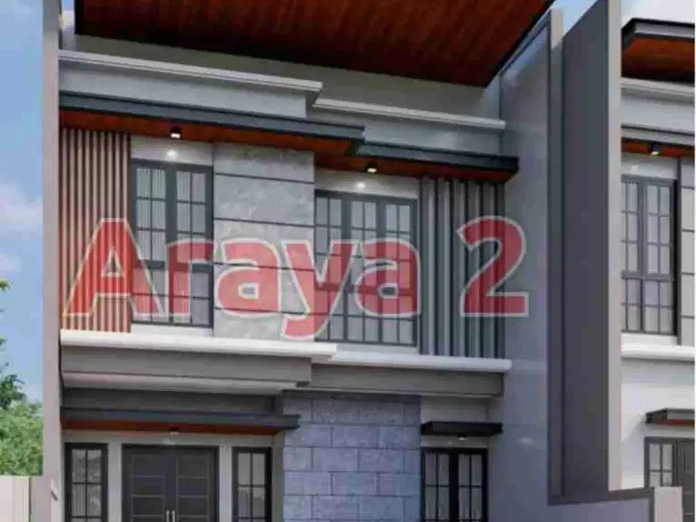 Dijual rumah Galaxy Bumi Permai/Araya 2 Minimalis Kontemporer
ROW Double Way